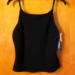 Jones New York Evening Sparkle Camisole Black 8